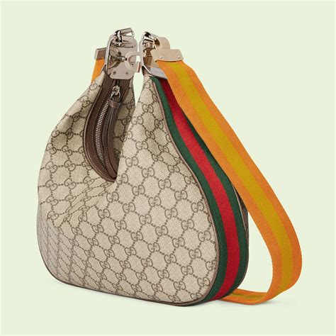 gucci attache large shoulder bag.